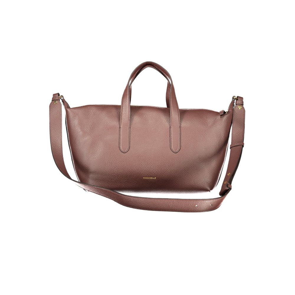 Coccinelle Brown Leather Handbag