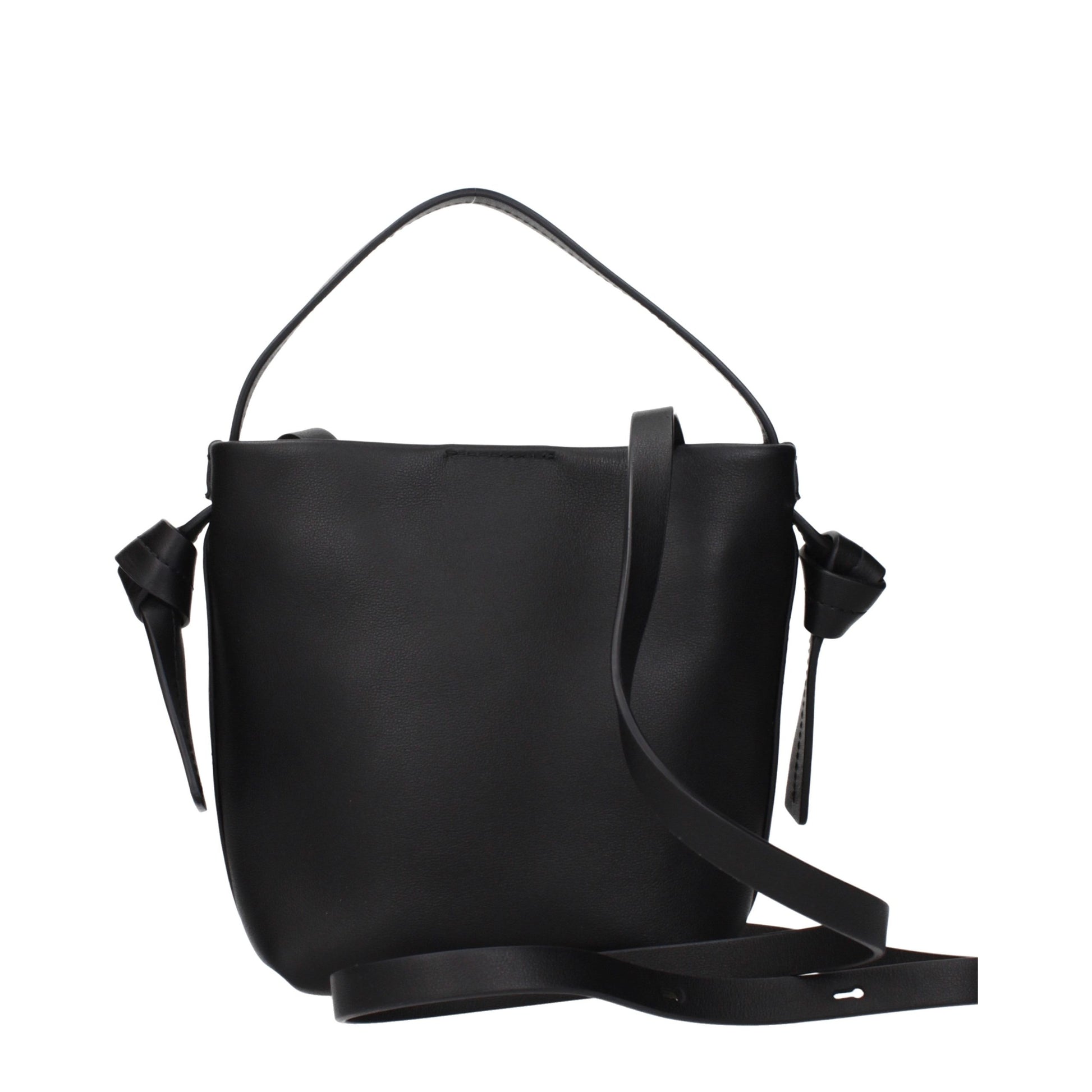 Jil Sander Black Leather Handbag