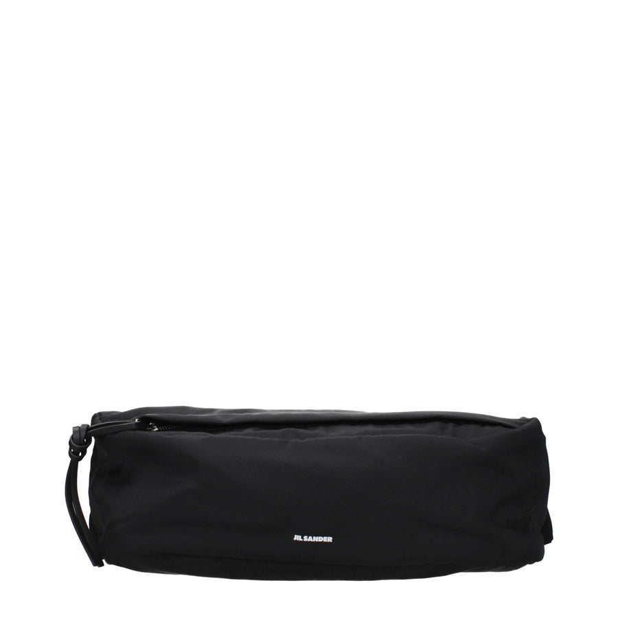 Jil Sander Black Fabric Backpack