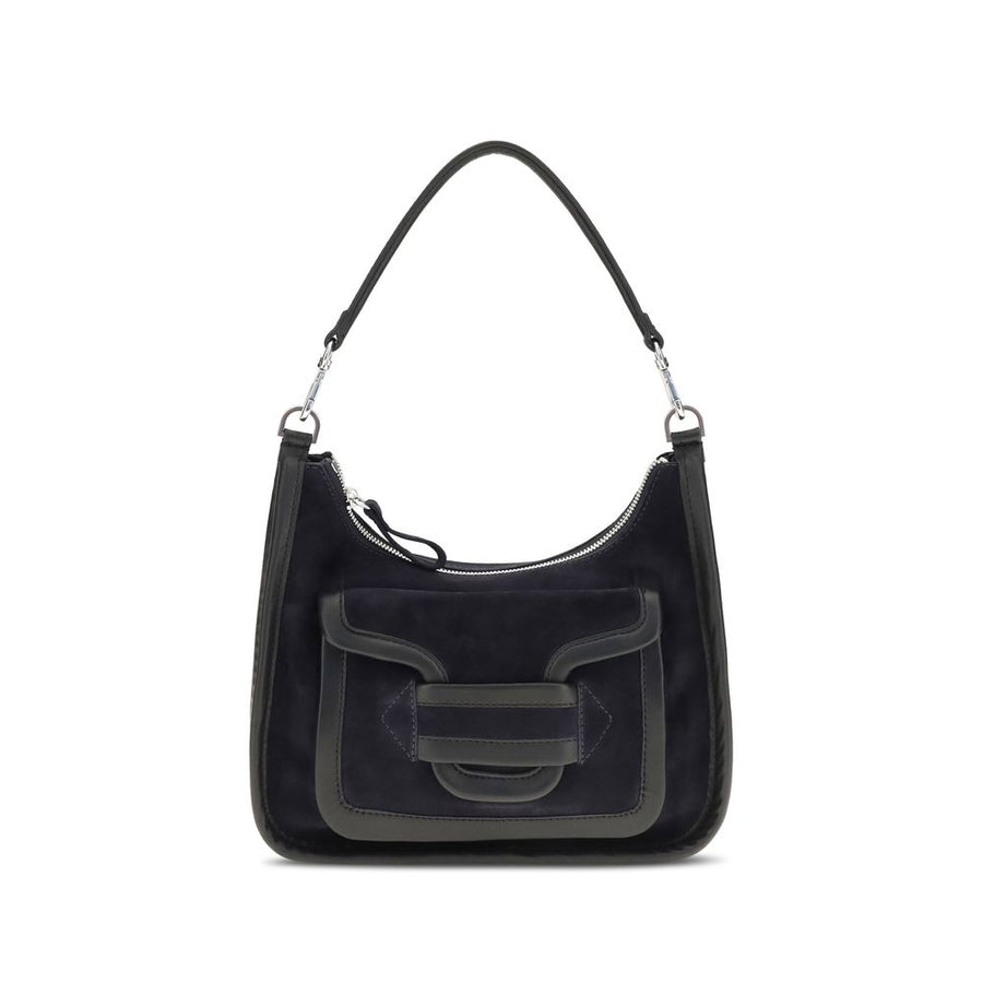 Pierre Hardy Black Calf Leather Bos Taurus Shoulder Bag