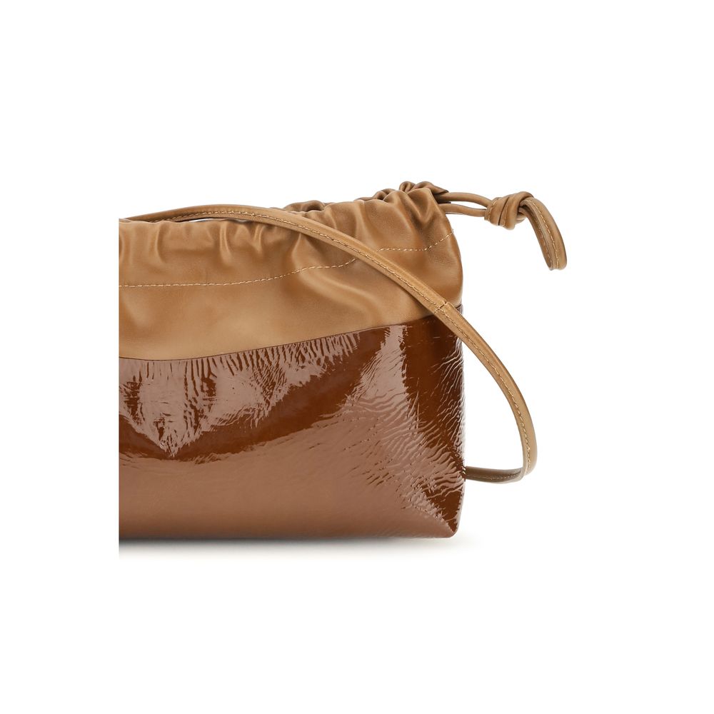 Pierre Hardy Bicolor Calf Leather Bos Taurus Clutch Bag