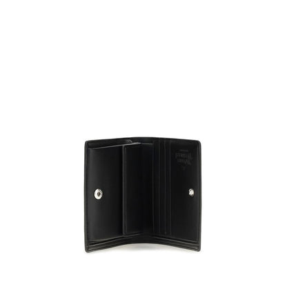 Vivienne Westwood Black Calf Leather Bos Taurus Wallet
