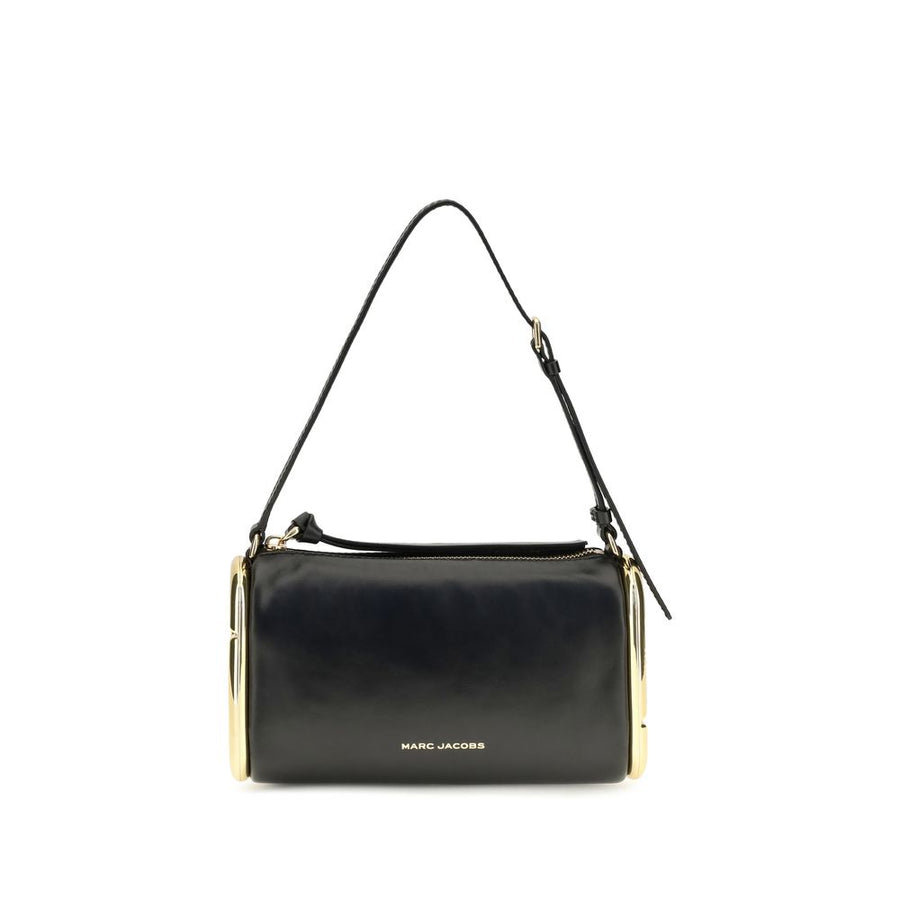 Marc Jacobs Black Calf Leather Bos Taurus Shoulder Bag