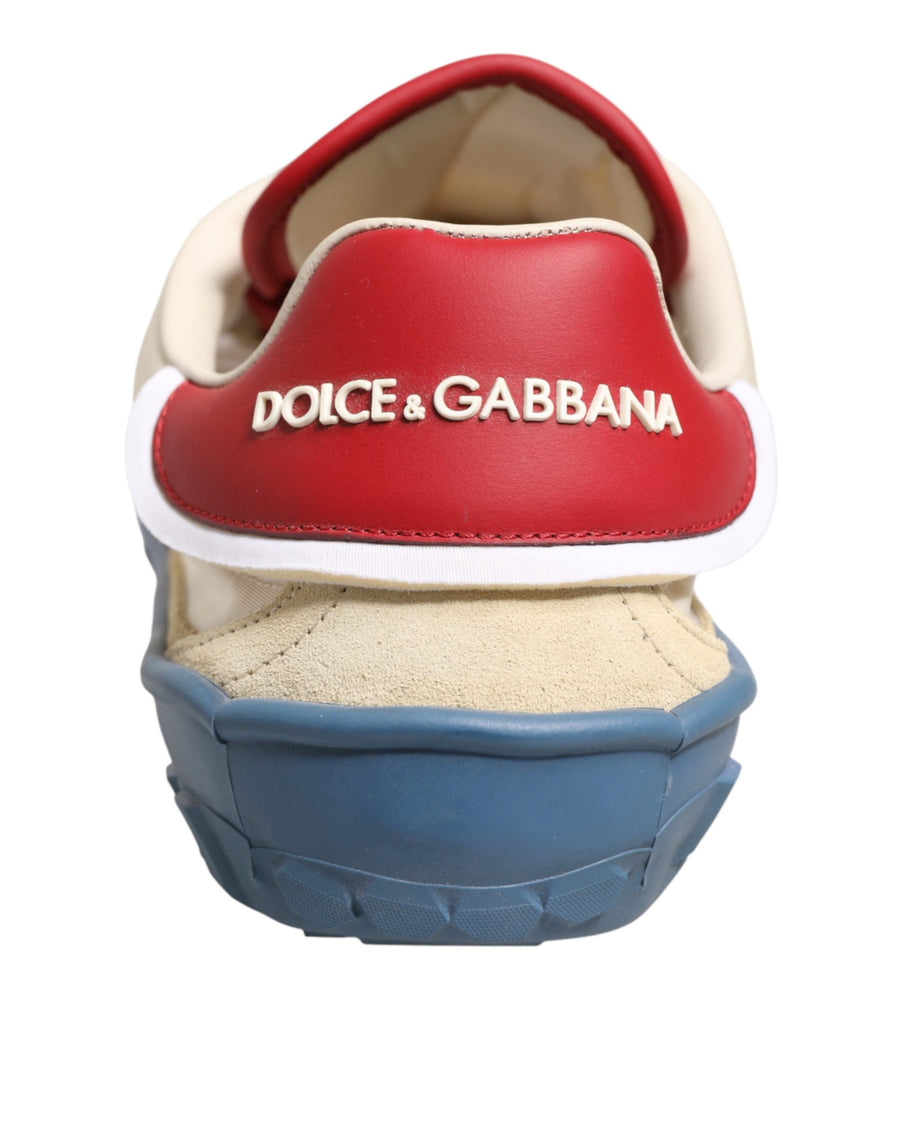 Dolce & Gabbana Multicolor Old Runner Lace-Up Sneakers Shoes