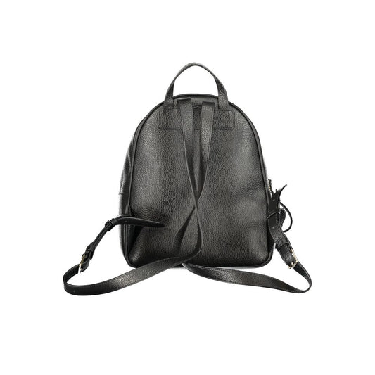 Coccinelle Black Leather Women's Backpack
