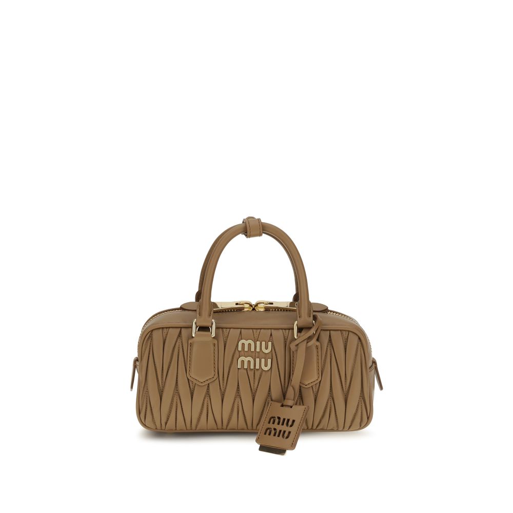 Miu Miu Beige Lamb Ovis Aries Handbag
