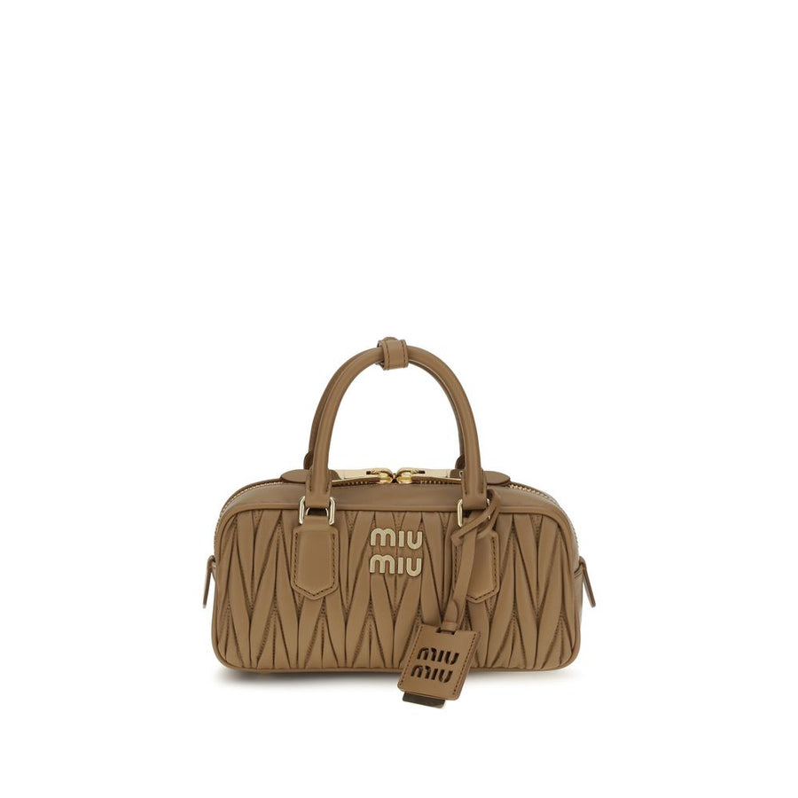 Miu Miu Beige Lamb Ovis Aries Handbag