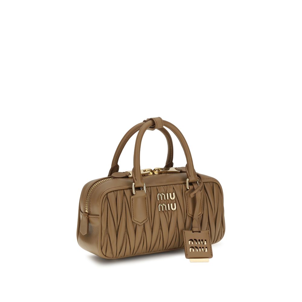 Miu Miu Beige Lamb Ovis Aries Handbag