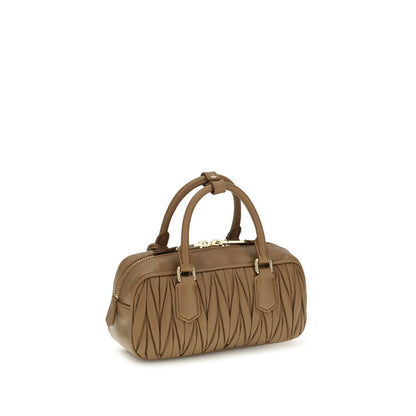 Miu Miu Beige Lamb Ovis Aries Handbag