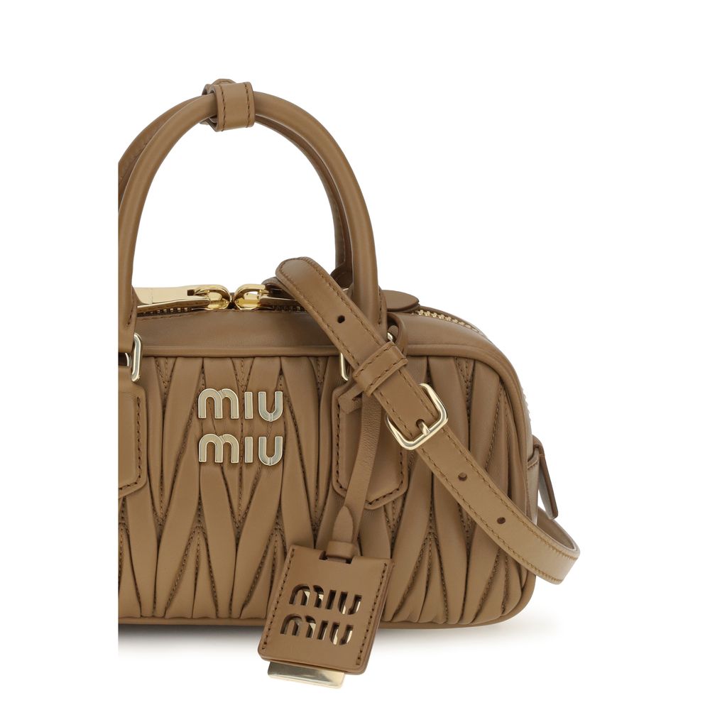 Miu Miu Beige Lamb Ovis Aries Handbag