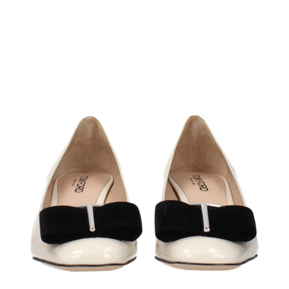 Tom Ford Beige Leather Mid Heel Pumps
