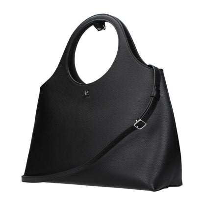 Courrèges Black Leather Handbag