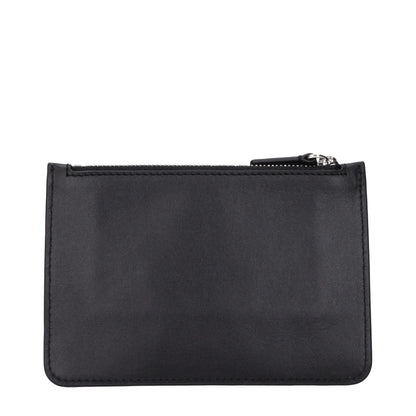 Courrèges Black Leather Wallet