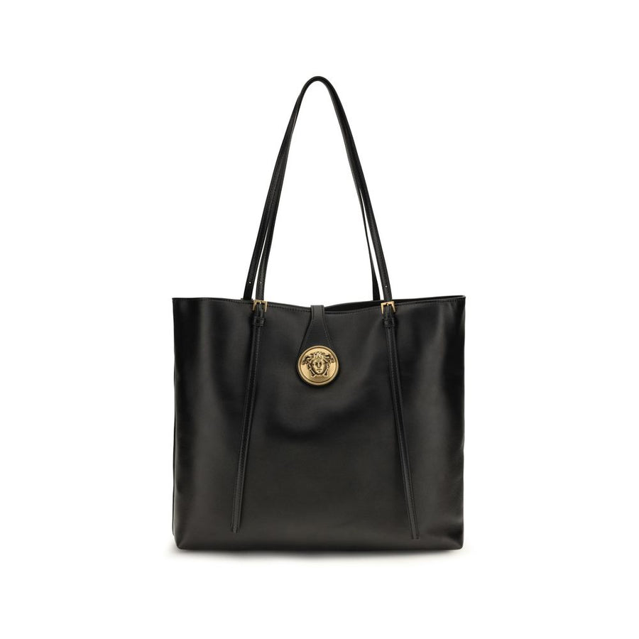 Versace Black Lamb Ovis Aries Shoulder Bag