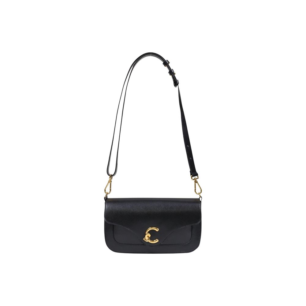 Coccinelle Black Leather Handbag