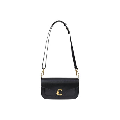 Coccinelle Black Leather Handbag
