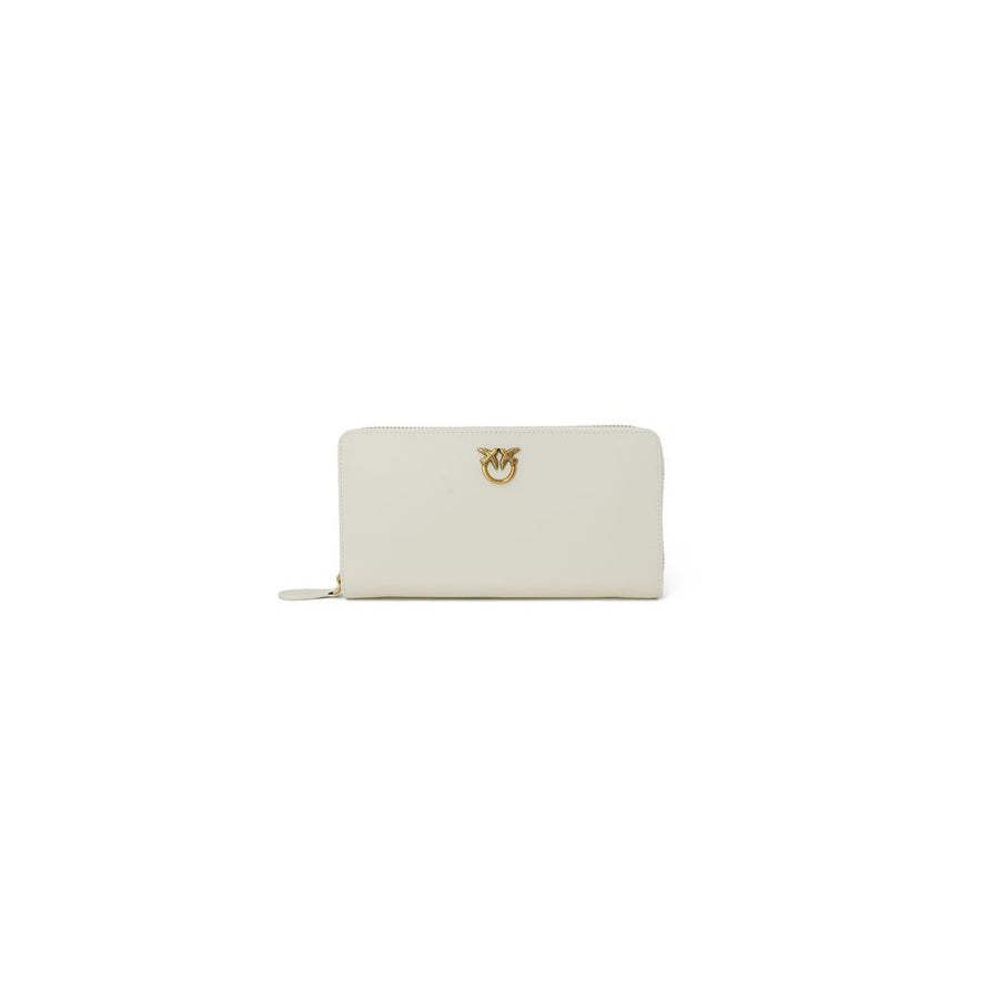 PINKO Cream Leather Wallet