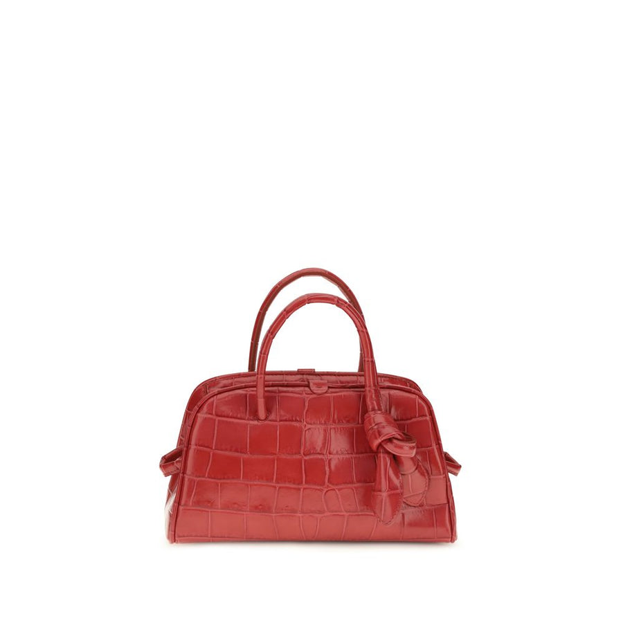 Jacquemus Red Calf Leather Bos Taurus Handbag