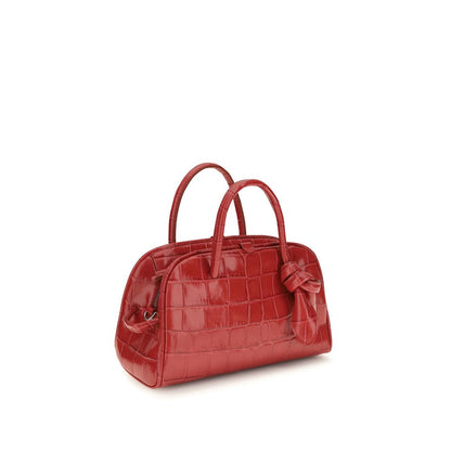 Jacquemus Red Calf Leather Bos Taurus Handbag