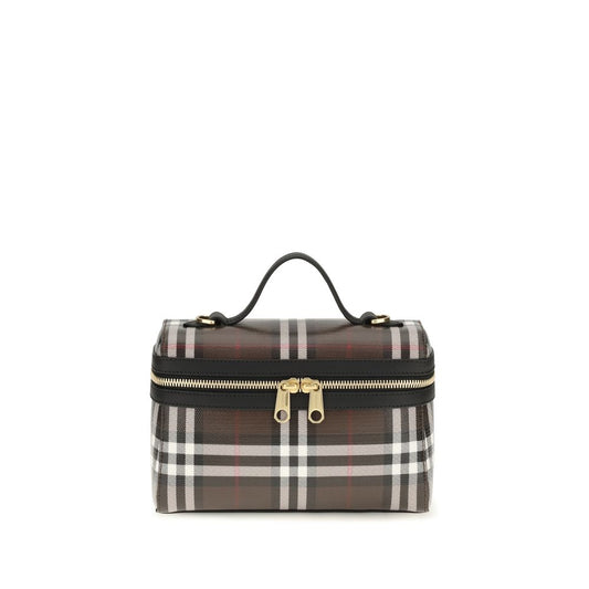Burberry Brown Cotton Handbag