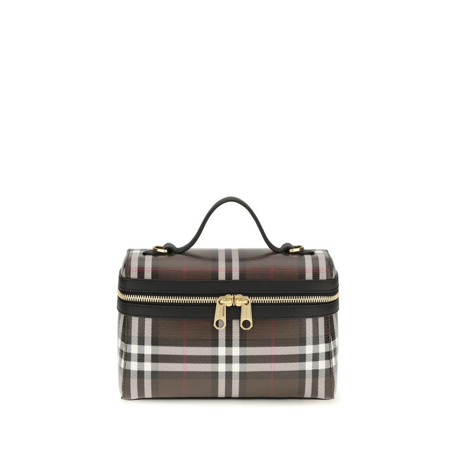 Burberry Brown Cotton Handbag