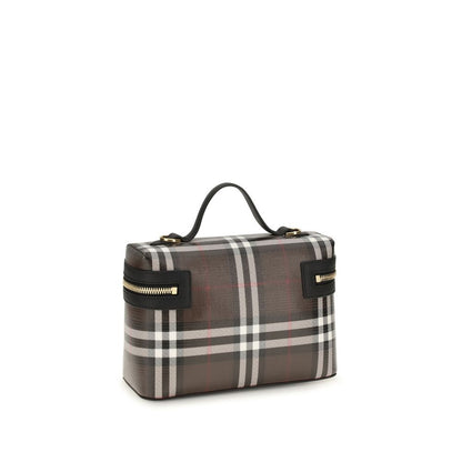 Burberry Brown Cotton Handbag