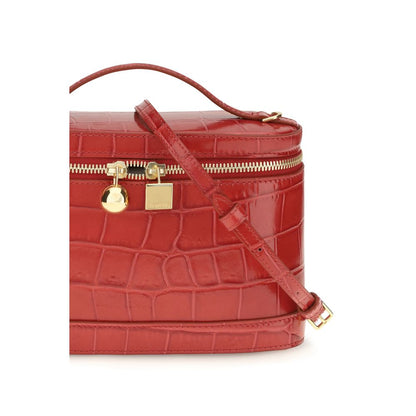 Jacquemus Red Calf Leather Bos Taurus Handbag