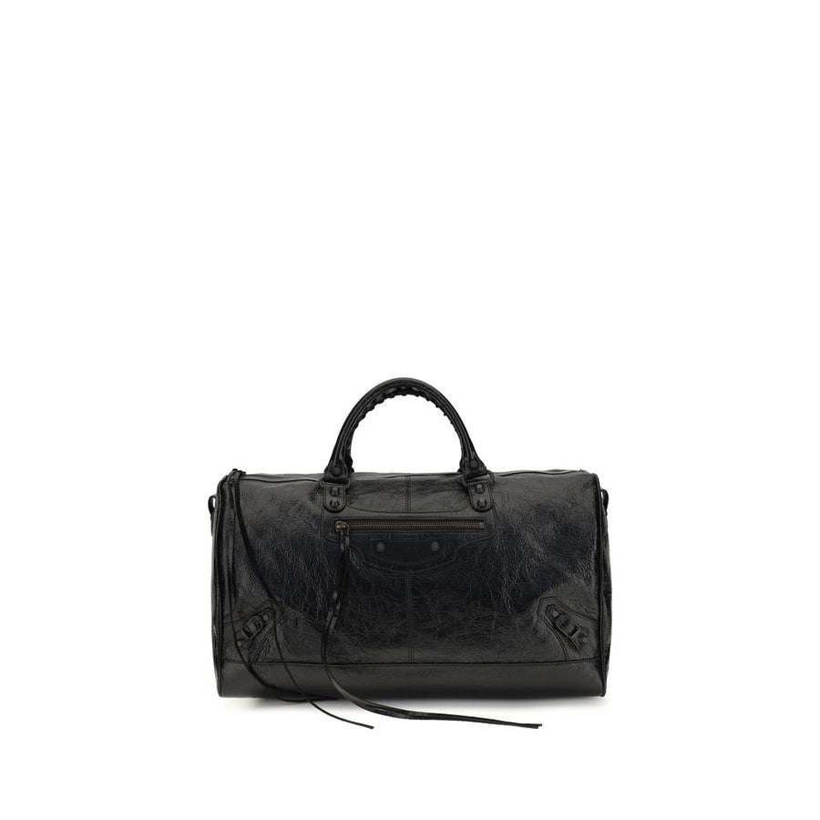 Balenciaga Black Lamb Ovis Aries Luggage And Travel