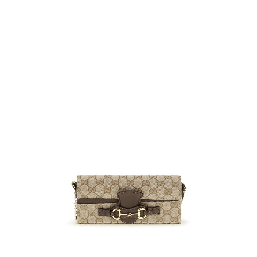 Gucci Beige Fabric Wallet