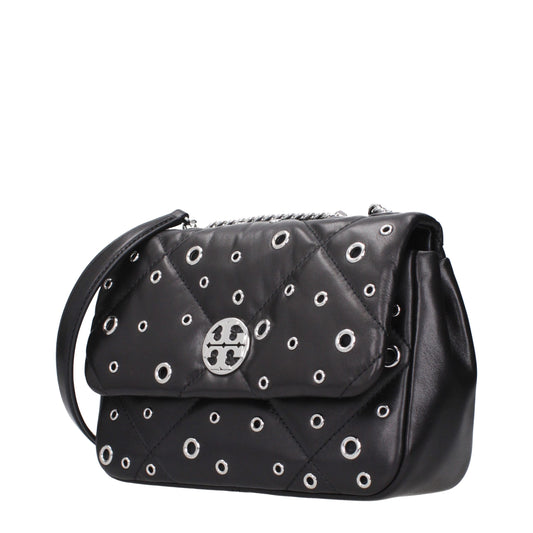 Tory Burch Black Leather Crossbody Bag