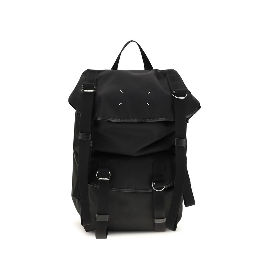 Maison Margiela Black Nylon Backpack
