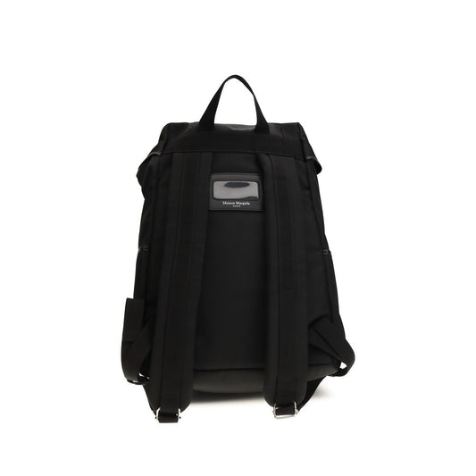 Maison Margiela Black Nylon Backpack