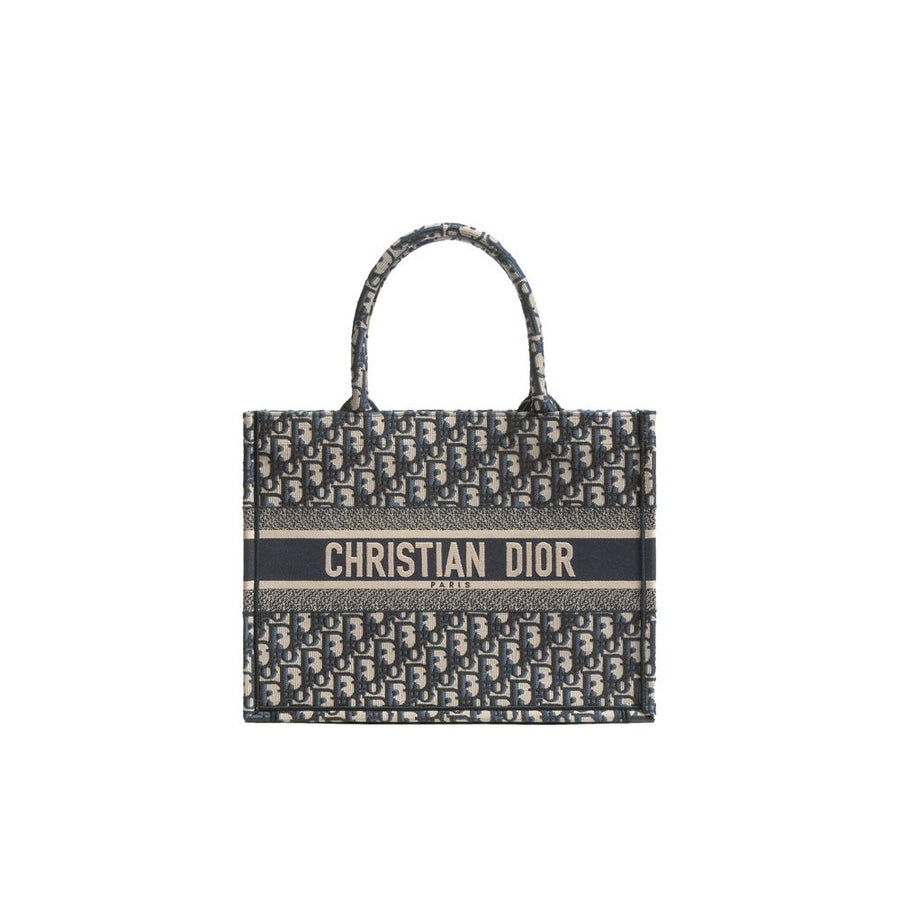Dior Blue Cotton Tote Bag