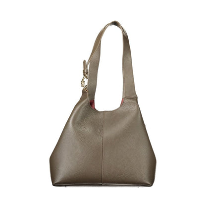 Coccinelle Brown Leather Handbag