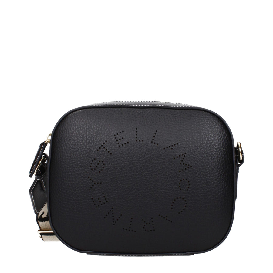 Stella McCartney Black Leather Crossbody Bag