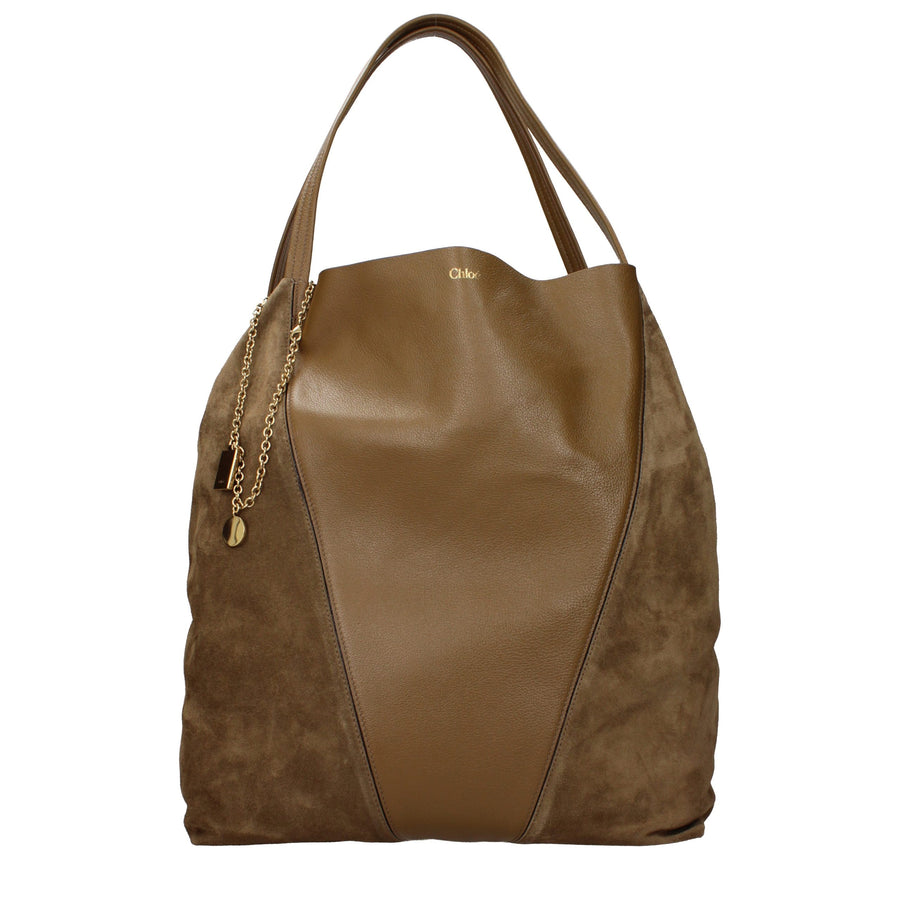 Chloé Brown Leather Shoulder Bag