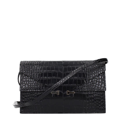Tom Ford Black Leather Clutch Bag