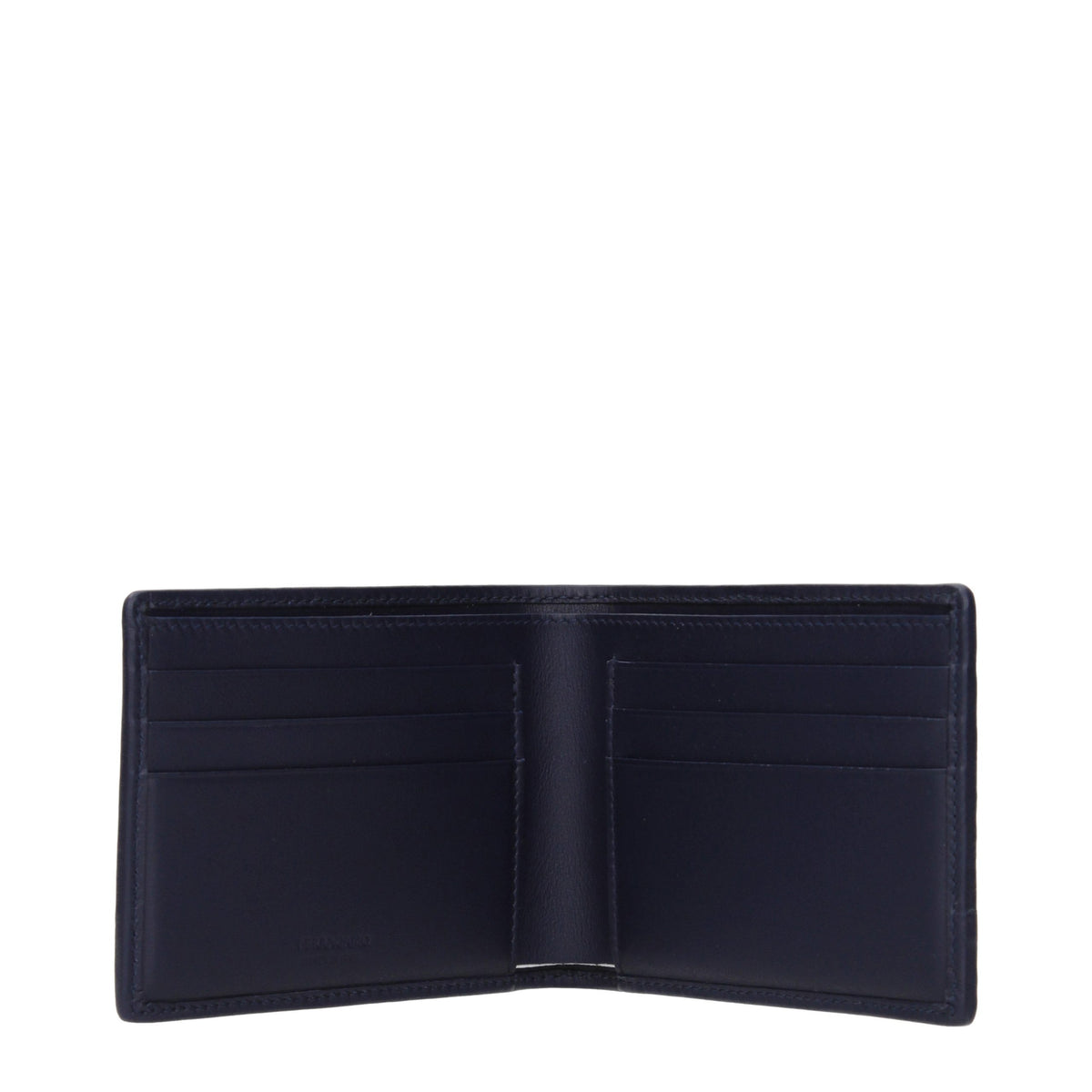 Ferragamo Blue Leather Wallet