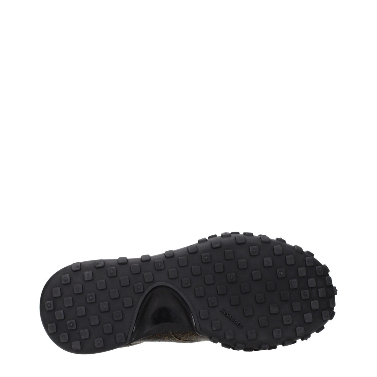 Jil Sander Black Leather Sneakers
