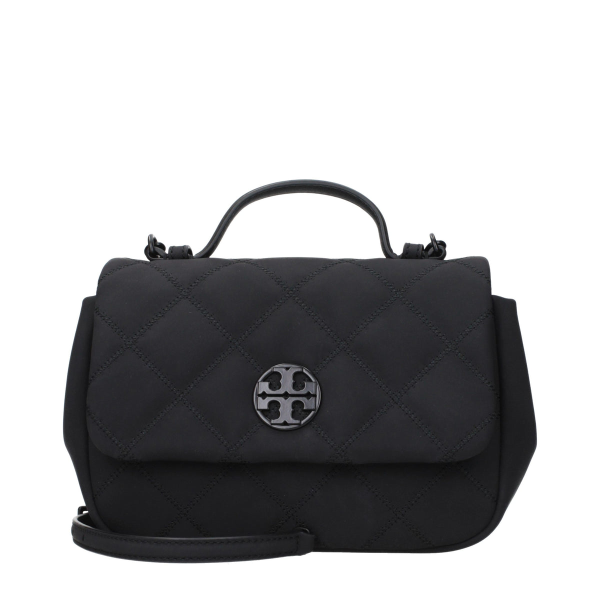 Tory Burch Black Fabric Handbag