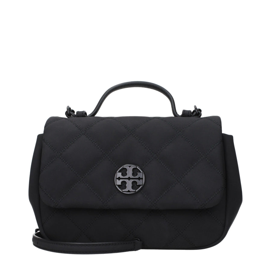 Tory Burch Black Fabric Handbag
