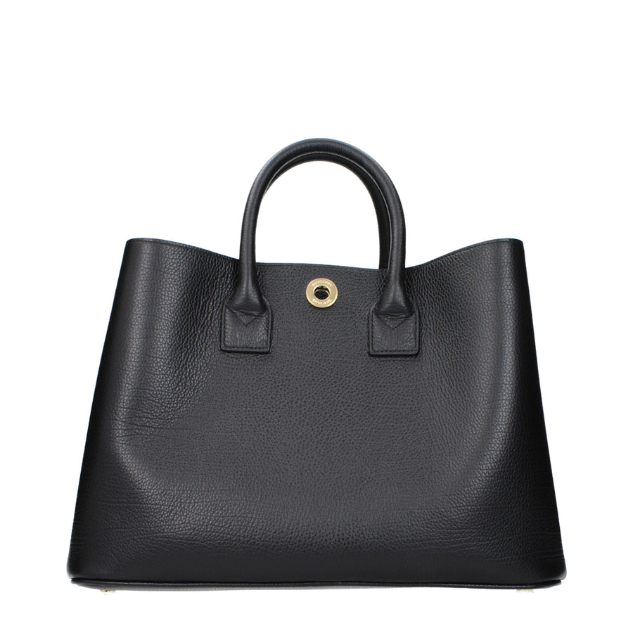 Burberry Black Leather Handbag