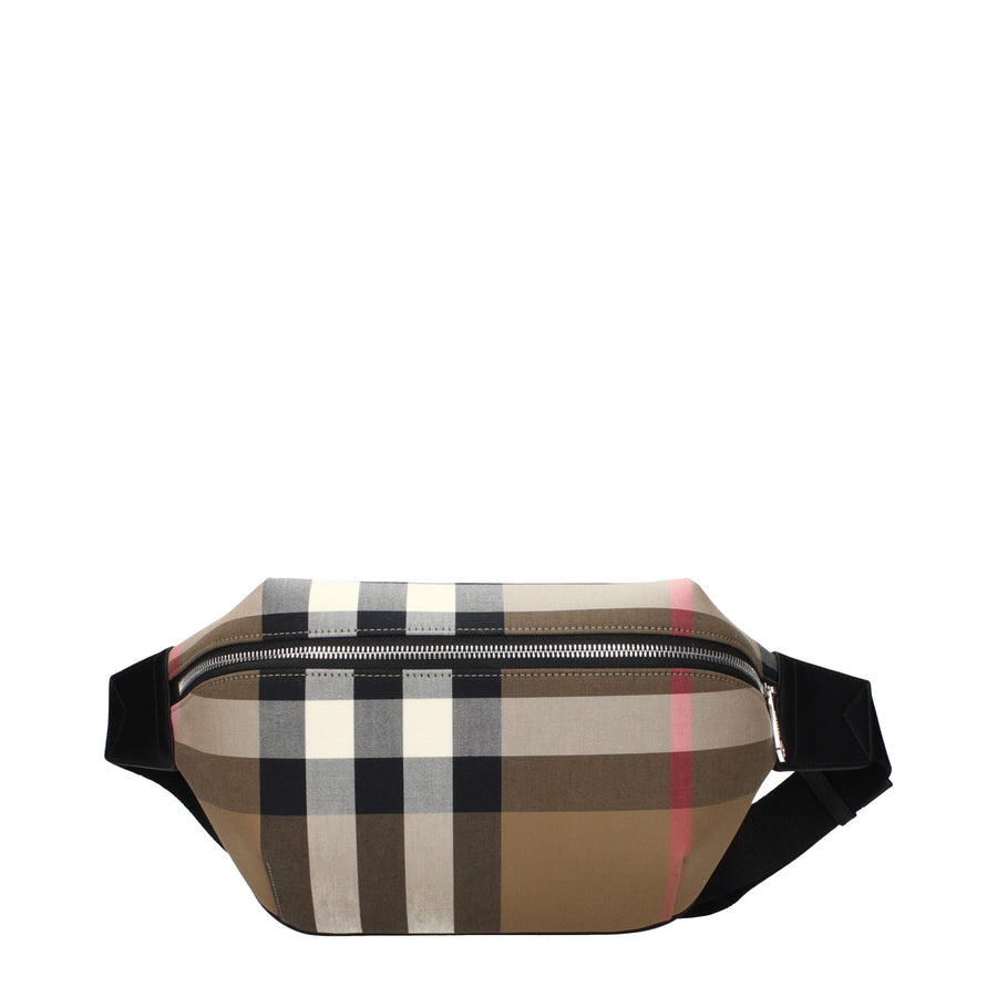 Burberry Beige Fabric Backpack