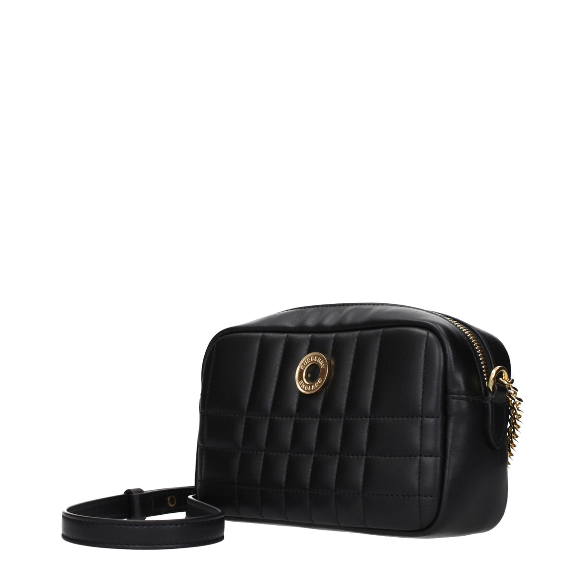 Burberry Black Leather Crossbody Bag