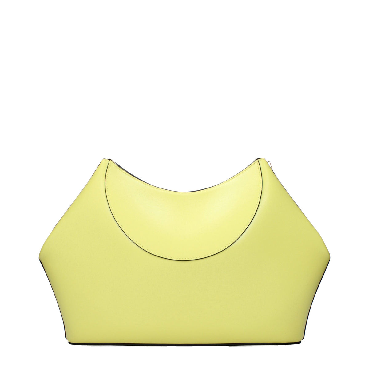 Givenchy Yellow Leather Clutch Bag
