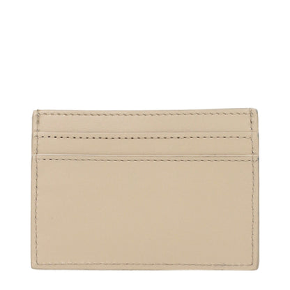 Versace Beige Leather Cardholder