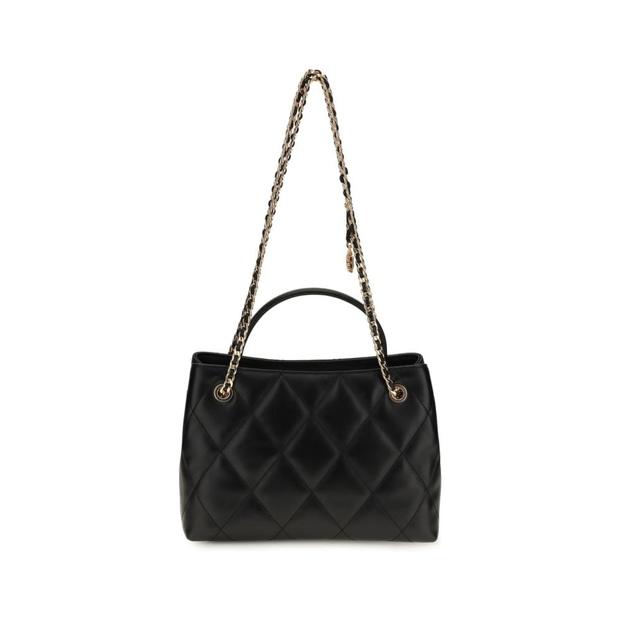 Tory Burch Black Calf Leather Bos Taurus Shoulder Bag