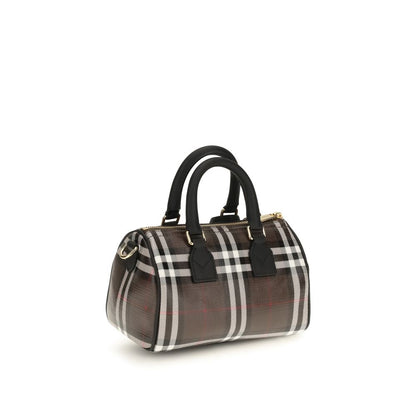 Burberry Brown Cotton Handbag