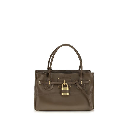 Chloé Brown Buffalo Leather Handbag