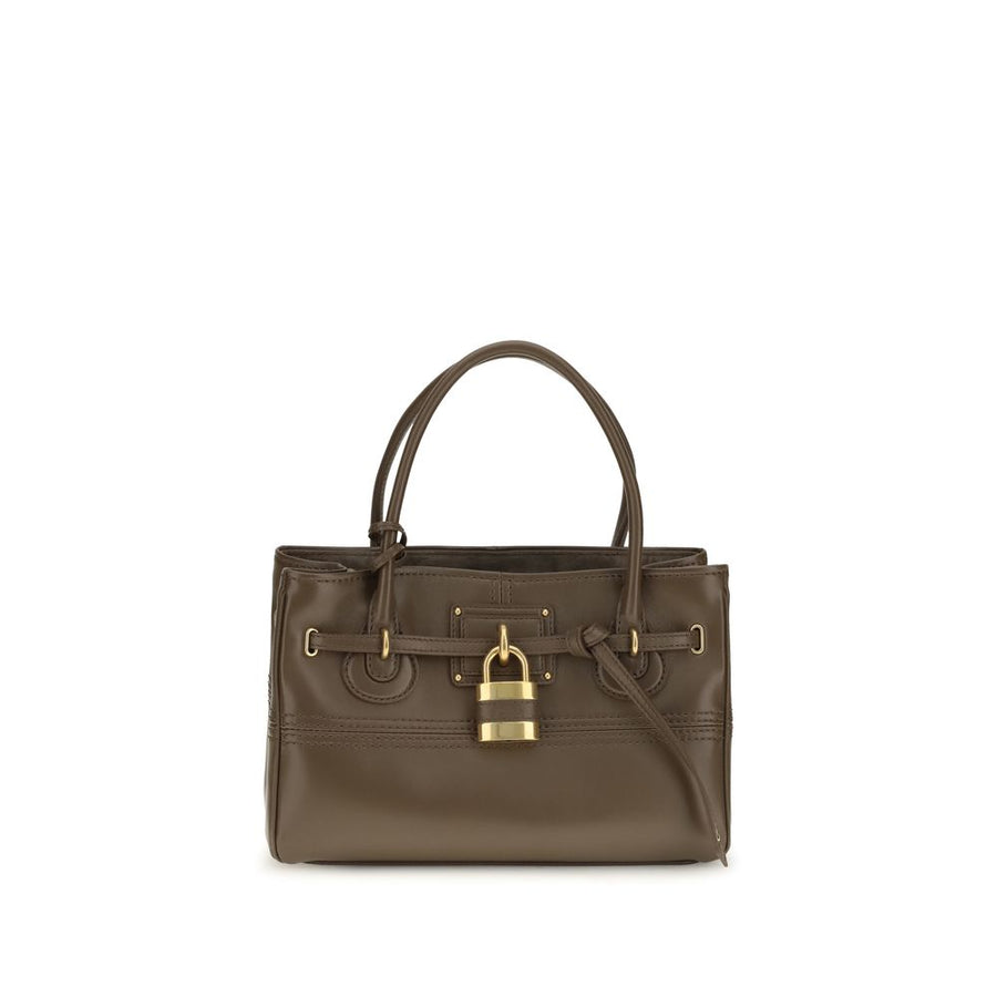 Chloé Brown Buffalo Leather Handbag